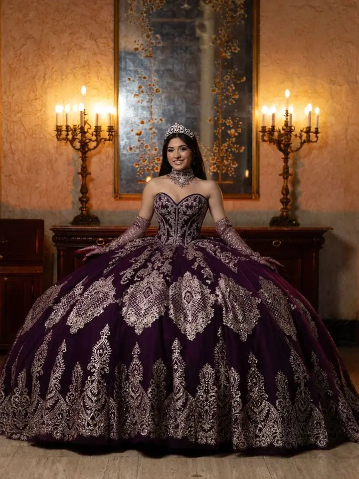 Crystal Quinceañera Dress